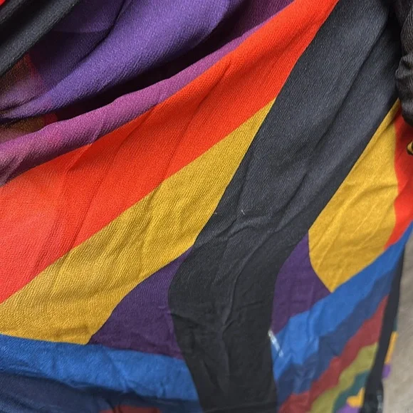 Farm Rio Julia Stripe Caftan size M - Picture 7 of 7